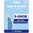 UAE & Dubai eSIM | 5GB-50GB