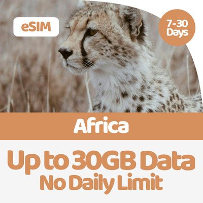 Africa eSIM | 5GB-30GB