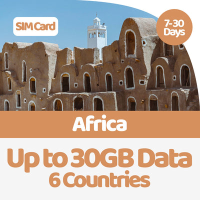 Africa Data SIM | 5GB-30GB