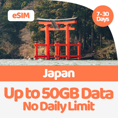 Japan eSIM | 5GB-50GB