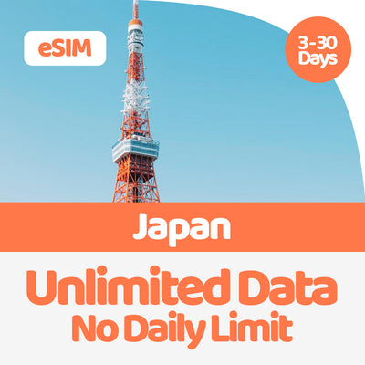 Japan eSIM | Unlimited Data