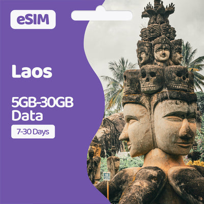 Laos eSIM | 5GB-30GB
