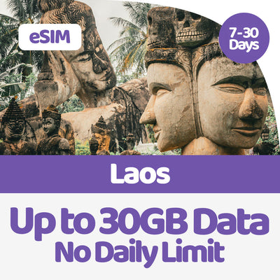 Laos eSIM | 5GB-30GB