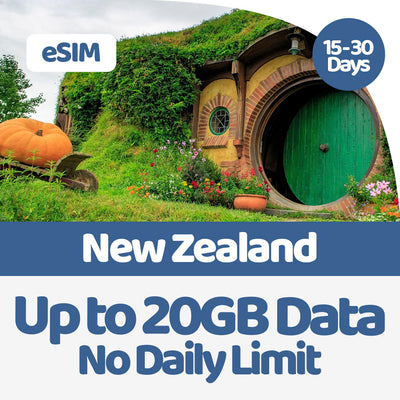 New Zealand eSIM | 5GB-20GB