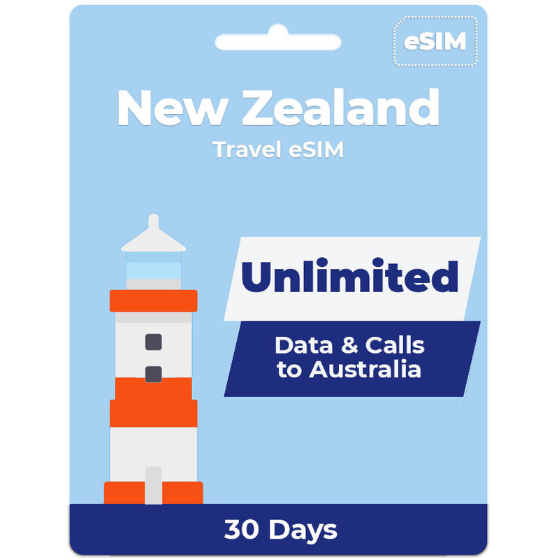 New Zealand eSIM | Unlimited Data