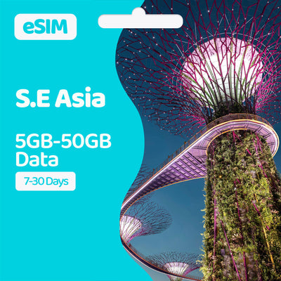 South East Asia eSIM | 5GB-50GB