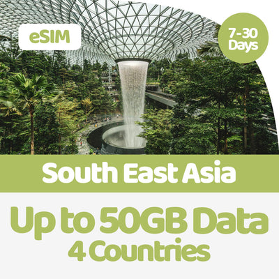 South East Asia eSIM | 5GB-50GB
