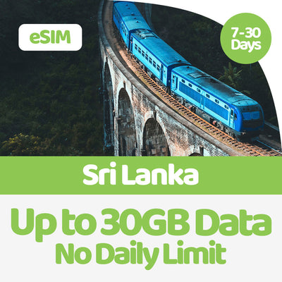 Sri Lanka eSIM | 5GB-30GB