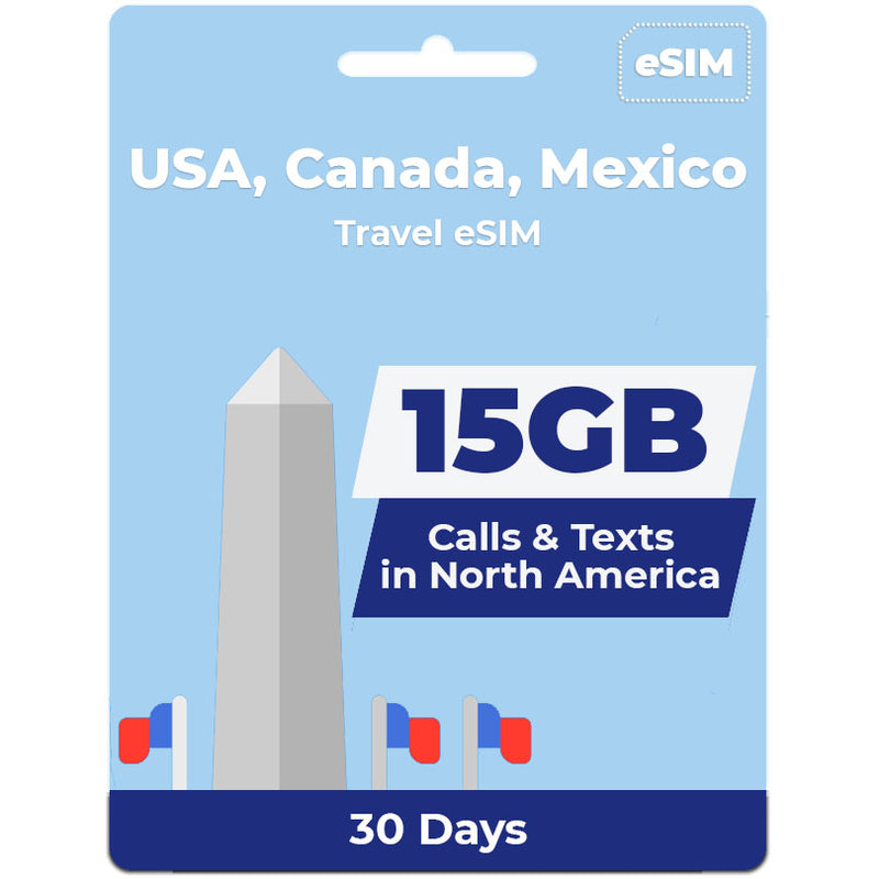 USA AT&T eSIM | 30 Day | 15GB
