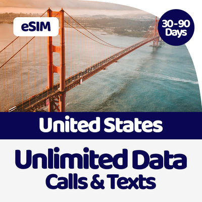 USA T-Mobile eSIM | 30 Day | Unlimited Data