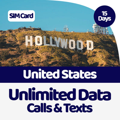 USA T-Mobile Travel SIM Card | 15 Day | Unlimited Data