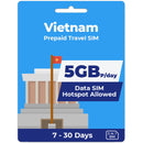 Vietnam Data SIM | 5GB Daily