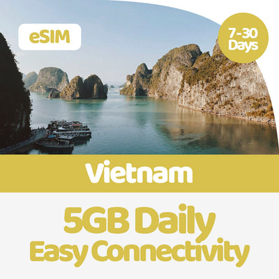 Vietnam eSIM | 5GB Daily
